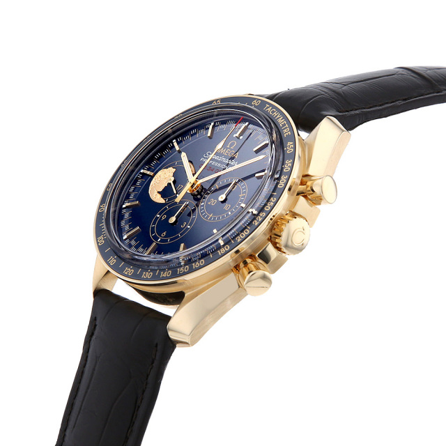 311.63.42.30.03.001 ブルー OMEGA（オメガ）スピードマスター アポロ  