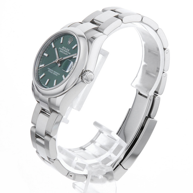 デイトジャスト31 278240 SS 自動巻き ミントグリーン 楽天市場】ロレックス ROLEX デイトジャスト 31 278240 ミント
