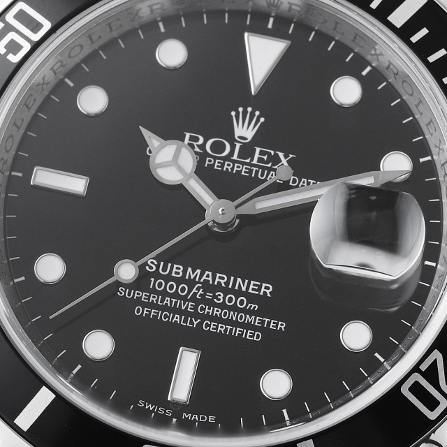 16610 ブラック ROLEX（ロレックス）サブマリーナ デイト 中古