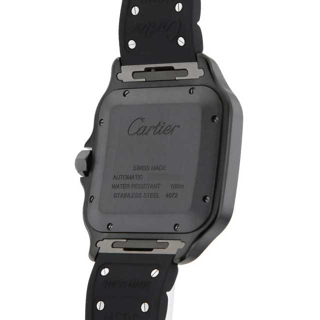 WSSA0039 ブラック Cartier（カルティエ）サントス ドゥ カルティエ LM
