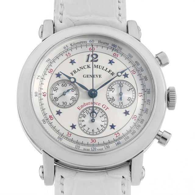 7008CC AC シルバー FRANCK MULLER（フランクミュラー）ラウンド 