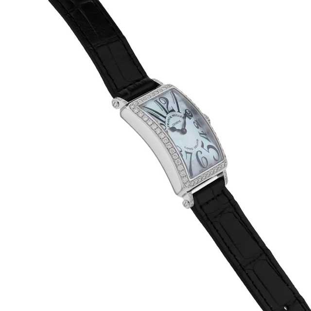 フランクミュラー ロングアイランド 902QZ MOP D1R AC レディース 中古