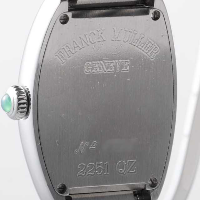 フランクミュラー トノーカーベックス 2251QZ OAC レディース 中古
