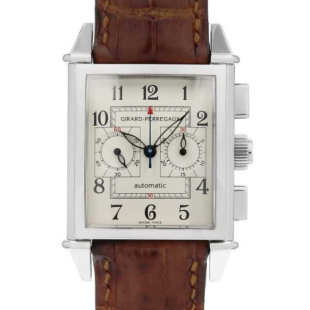 ジラールペルゴ  25990-0-11-8186 メンズ 中古