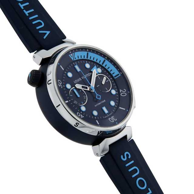 LOUIS VUITTON Tambour QA168Z Men's Used