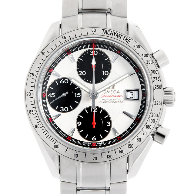 3211.31.00 ホワイト OMEGA（オメガ）スピードマスターデイト 中古  