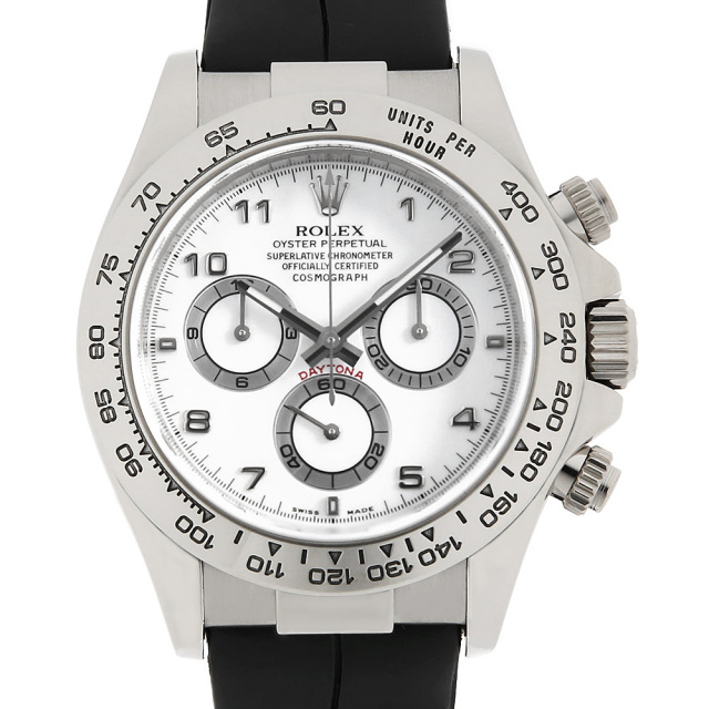 ロレックス デイトナ ホワイトゴールド116509 1駒 K18WG（Rolex 