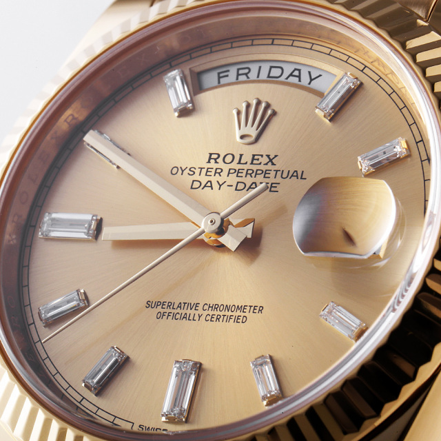 228238A シャンパン ROLEX（ロレックス）デイデイト40 中古