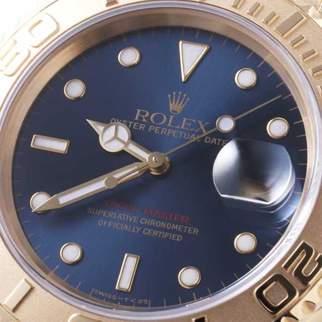 3DS ブルー 中古)ROLEX ロレックス ヨットマスター 16628 ブルー（商品ID