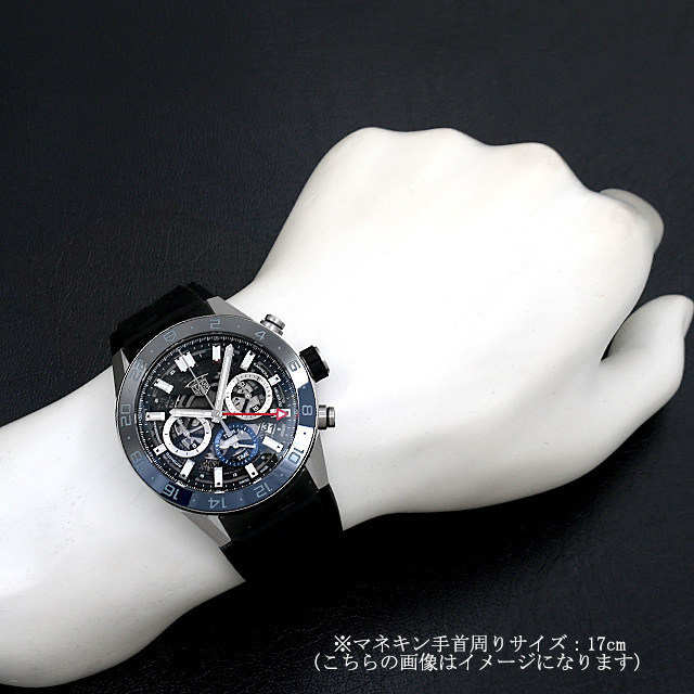 タグホイヤー カレラ キャリバーホイヤー02 GMT CBG2A1Z.FT6157 中古 メンズ