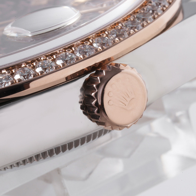 126281RBR チョコレートブラウン ROLEX（ロレックス