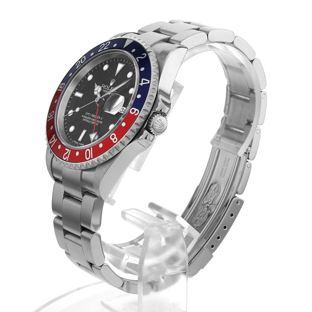 16710 ブラック ROLEX（ロレックス）GMTマスターII 赤青ベゼル 中古 