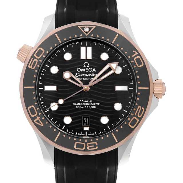 210.22.42.20.01.002 ブラック OMEGA（オメガ）シーマスター ダイバー  