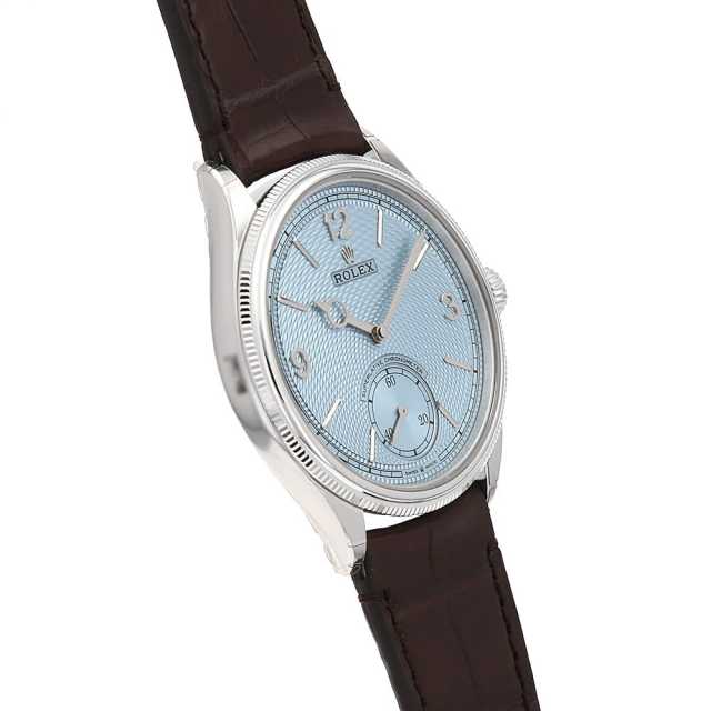 その他 q 52506 アイスブルー ROLEX（ロレックス）パーペチュアル 1908 未使用
