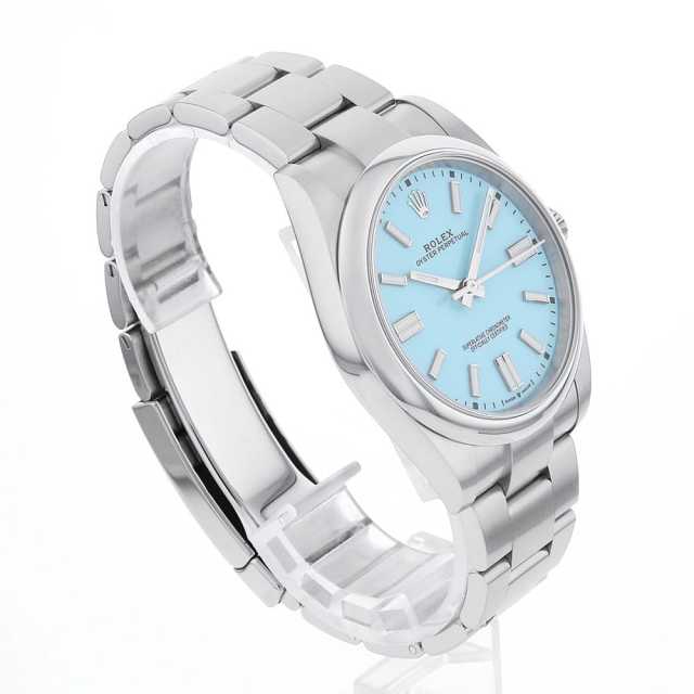 Romi ブルー 124300 ターコイズブルー ROLEX（ロレックス）オイスター