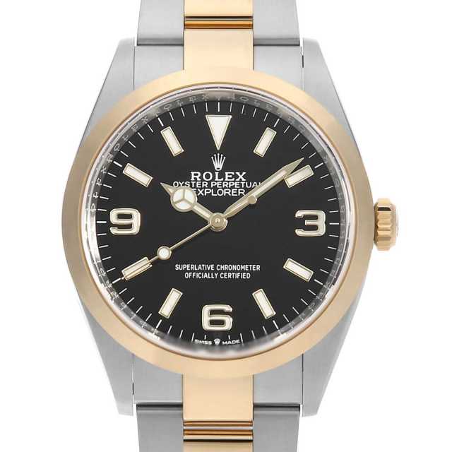124273 ブラック ROLEX（ロレックス）エクスプローラー36 中古