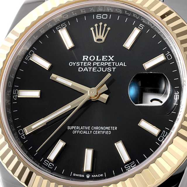 ROLEX デイトジャスト　並行輸入 126333 ブラック ROLEX（ロレックス）デイトジャスト 中古