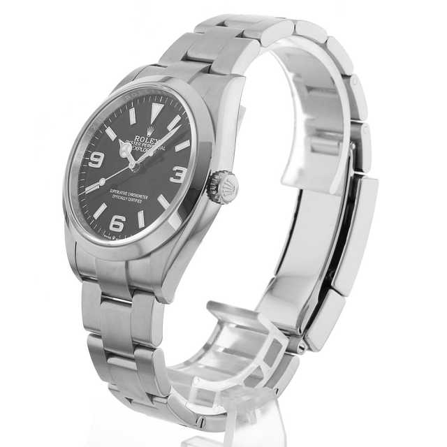 124270 ブラック ROLEX（ロレックス）エクスプローラー36 中古