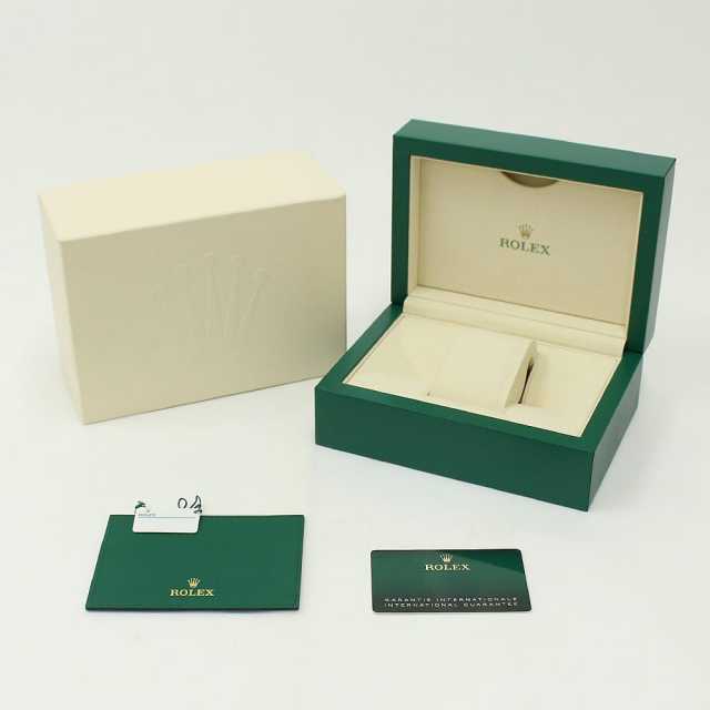 ロレックス 純正箱 BOX ROLEX 124273購入時付属品 時計 124273 ブラック ROLEX（ロレックス）エクスプローラー36 中古