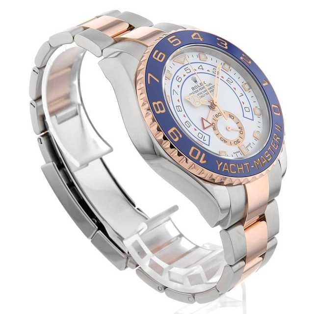 116681 ホワイト ROLEX（ロレックス）ヨットマスターII 新型ベンツ針