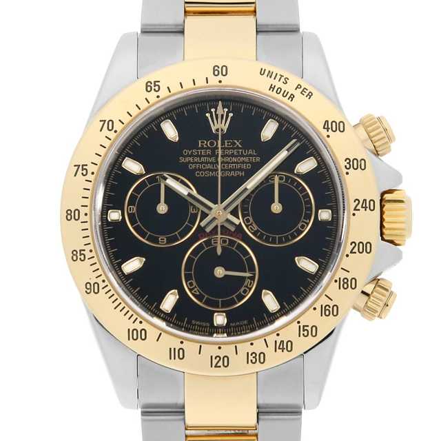 116523 ブラック ROLEX（ロレックス）コスモグラフ デイトナ 中古 