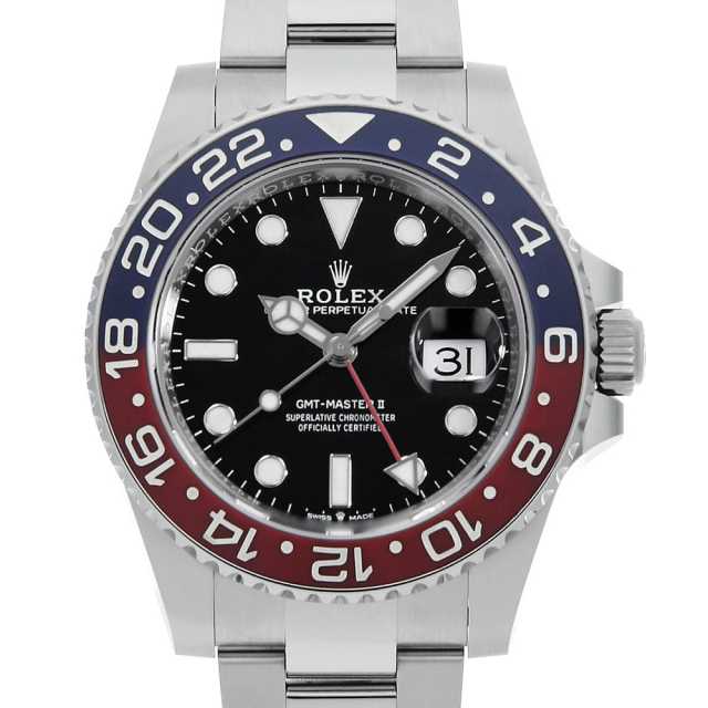 ロレックス GMTマスター 126710BLRO メンズ 中古