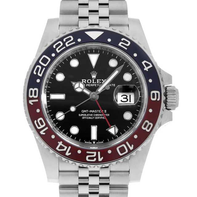 ロレックス GMTマスター 126710BLRO メンズ 中古