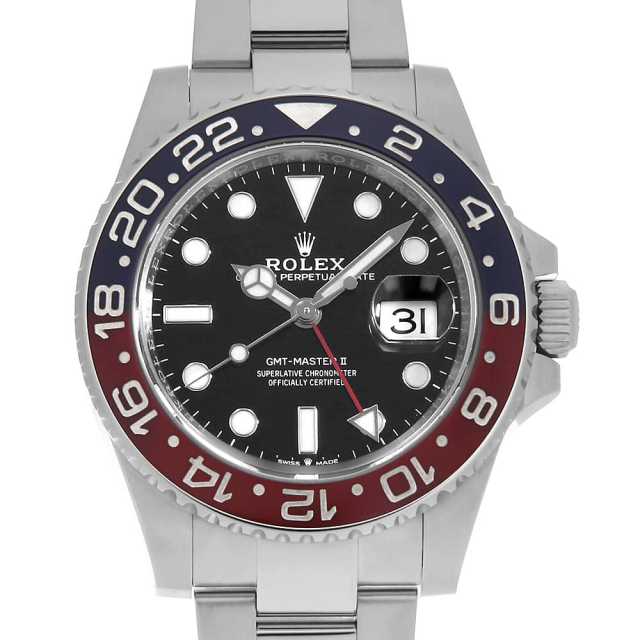 ロレックス GMTマスター 126710BLRO メンズ 中古