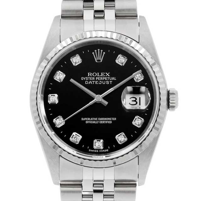 ロレックス デイトジャスト 16234G メンズ 中古