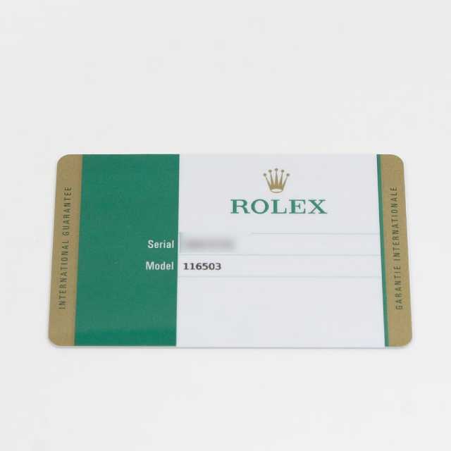 ROLEX Daytona 116503G Men's Used
