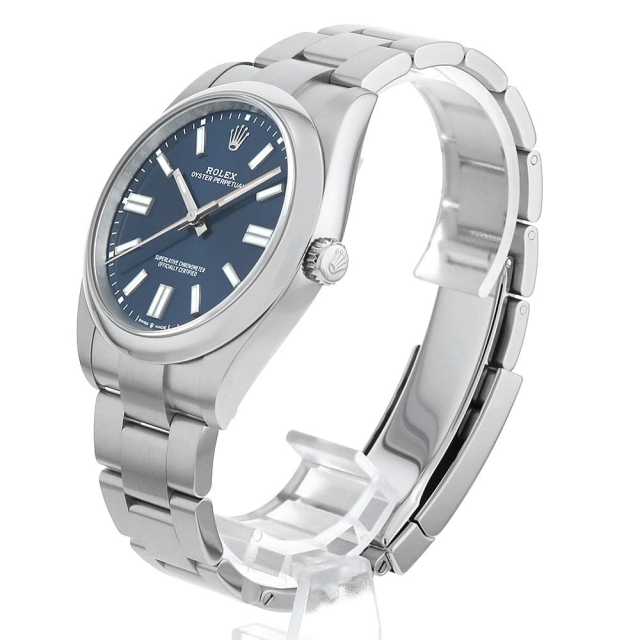 124300 ブルー ROLEX（ロレックス）オイスターパーペチュアル41 中古