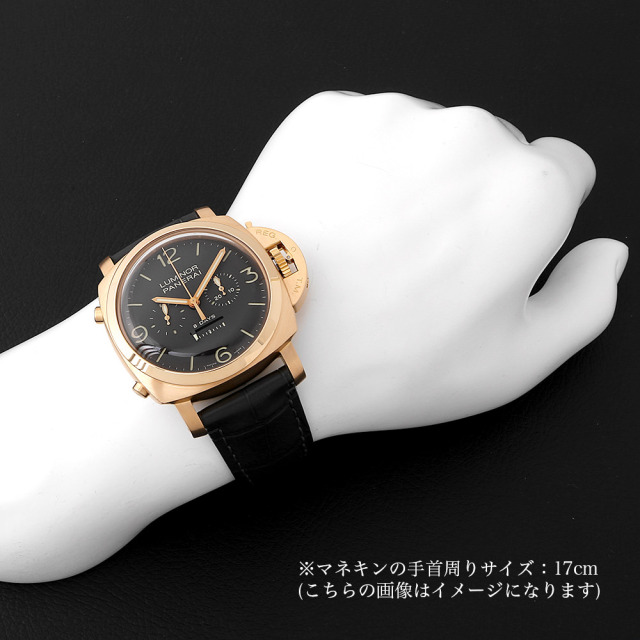 Luminor 1950 Rattrapante Eight Days Oro Rosa PAM00319 Sub-image 4