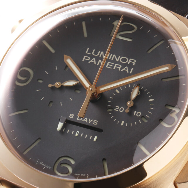Luminor 1950 Rattrapante Eight Days Oro Rosa PAM00319 Sub-image 5