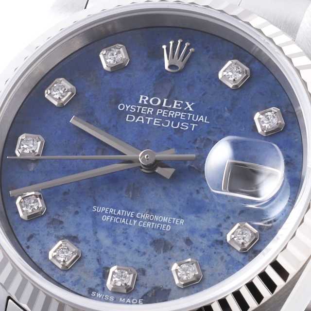 16234G SODA ソーダライト ROLEX（ロレックス）デイトジャスト 10P 