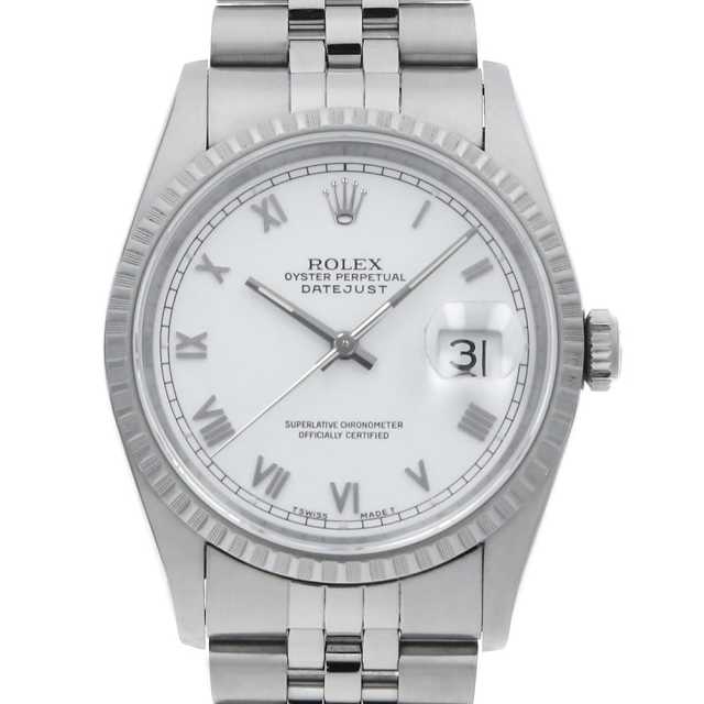 16220 ホワイト ROLEX（ロレックス）デイトジャスト 中古 | 東京・大阪  