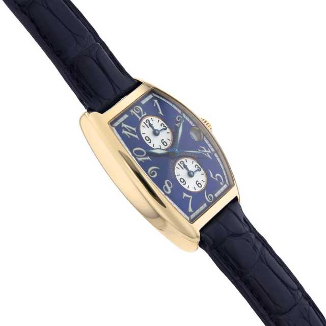 2852MB YG ブルー FRANCK MULLER（フランクミュラー）マスターバンカー