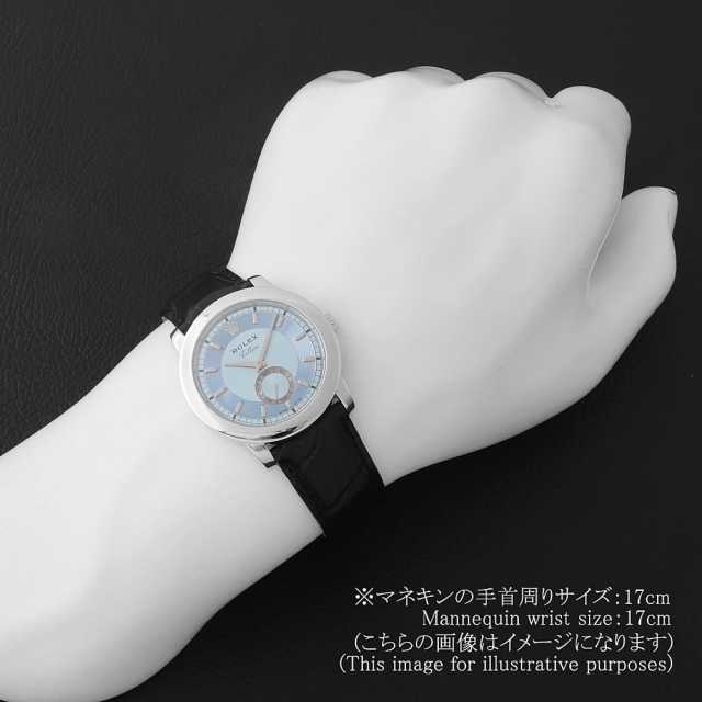 ⭐︎新品未使用⭐︎リリコラム ツノカチュ 透明ブルー 5241/6 アイスブルー ROLEX（ロレックス）チェリーニ チェリニウム