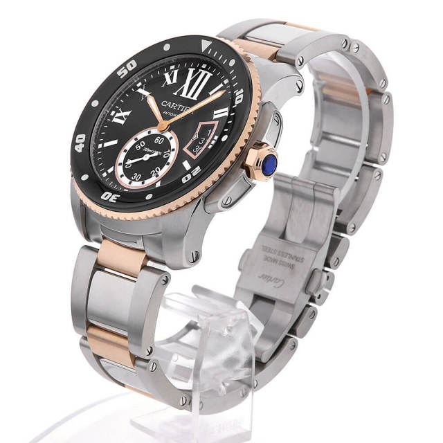 カルティエ CARTIER W7100055 カリブル ドゥ カルティエ ダイバー  