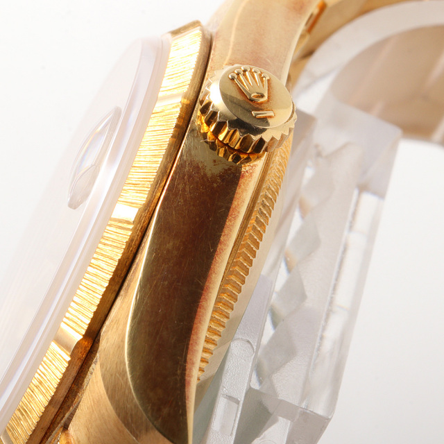 18248A シャンパン ROLEX（ロレックス）デイデイト バークベゼル