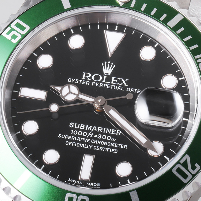 ロレックス サブマリーナ 16610LV メンズ 未使用