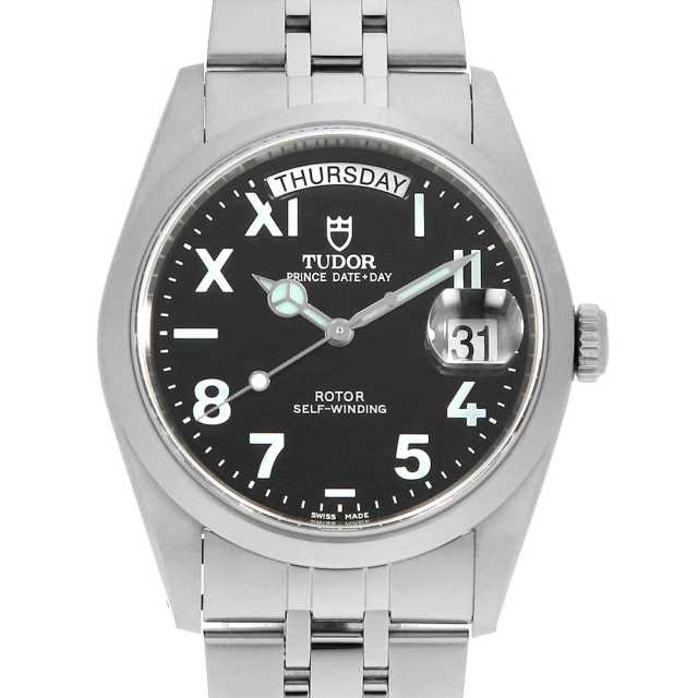 76200 ブラック TUDOR（チューダー）プリンス デイトデイ ユニーク
