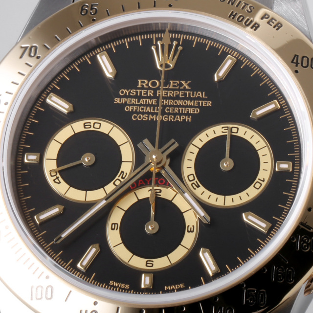 16523 ブラック ROLEX（ロレックス）コスモグラフ デイトナ 中古