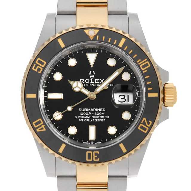 ROLEX Submariner Date 126613LN Black Random Number Used Men's