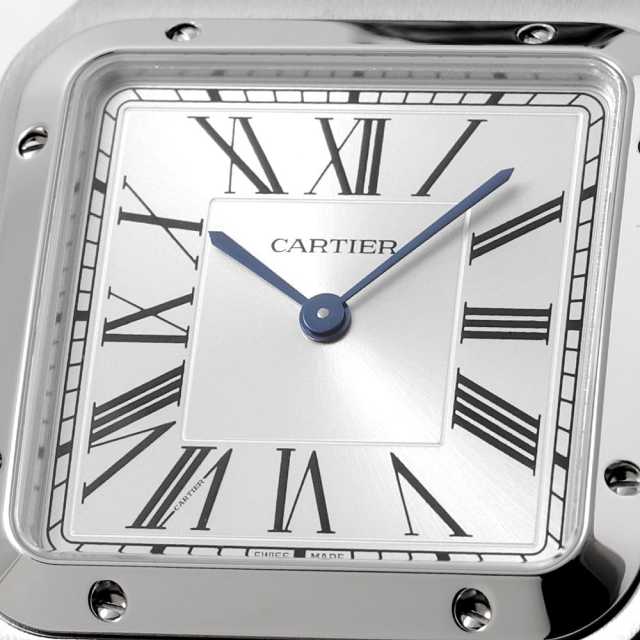 Cartier シルバー 時計サントス サントス ドゥ カルティエ