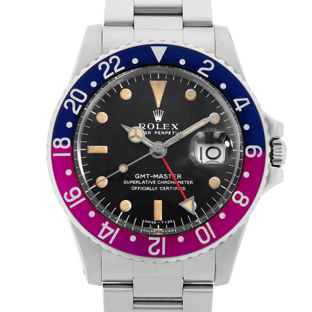 ロレックス ROLEX GMTマスター1675 取りつく カスタム仕様
