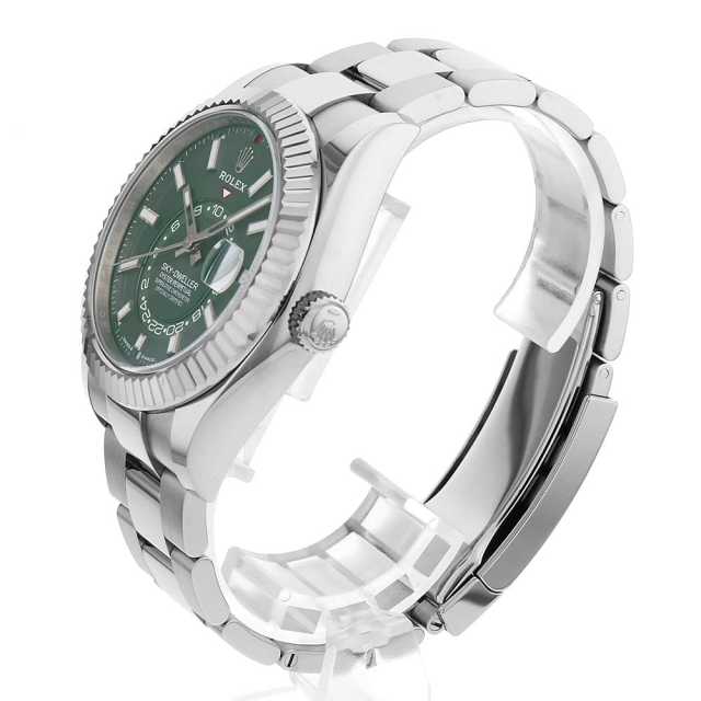 336934 ミントグリーン ROLEX（ロレックス）スカイドゥエラー 未使用