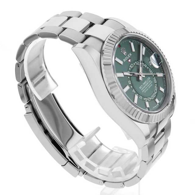 336934 ミントグリーン ROLEX（ロレックス）スカイドゥエラー 未使用