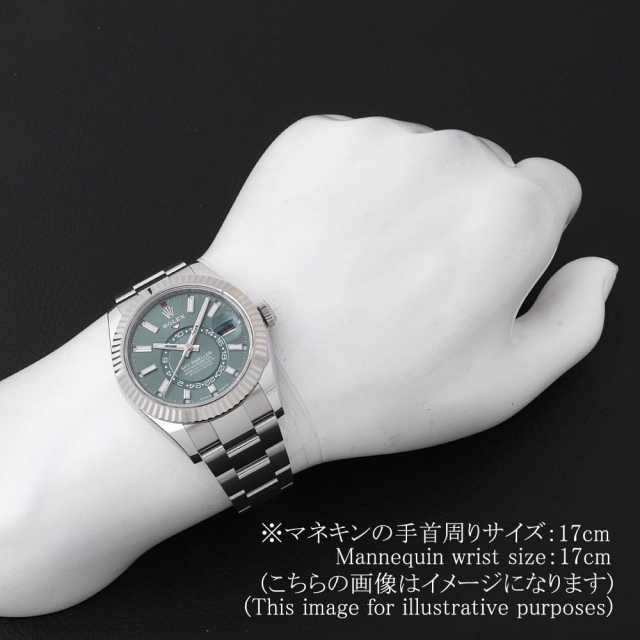 【最安値】未使用 スカイドゥエラー ブレス ロレックス 336934 24/12 336934 ミントグリーン ROLEX（ロレックス）スカイドゥエラー 未使用
