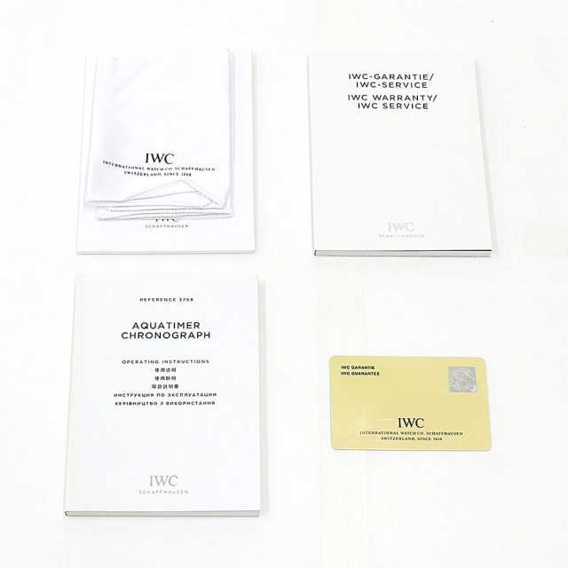 IWC アクアタイマー IW376802 メンズ 中古
