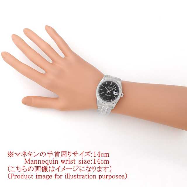 16234 ブラック ROLEX（ロレックス）デイトジャスト 中古 | 東京・大阪